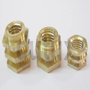 Brass Hex Roto Inserts Manufacturer in Gujarat