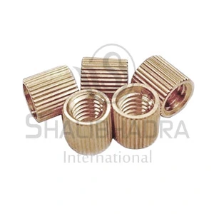 Brass Straight Knurled Insert Manufacturer in Bagaha